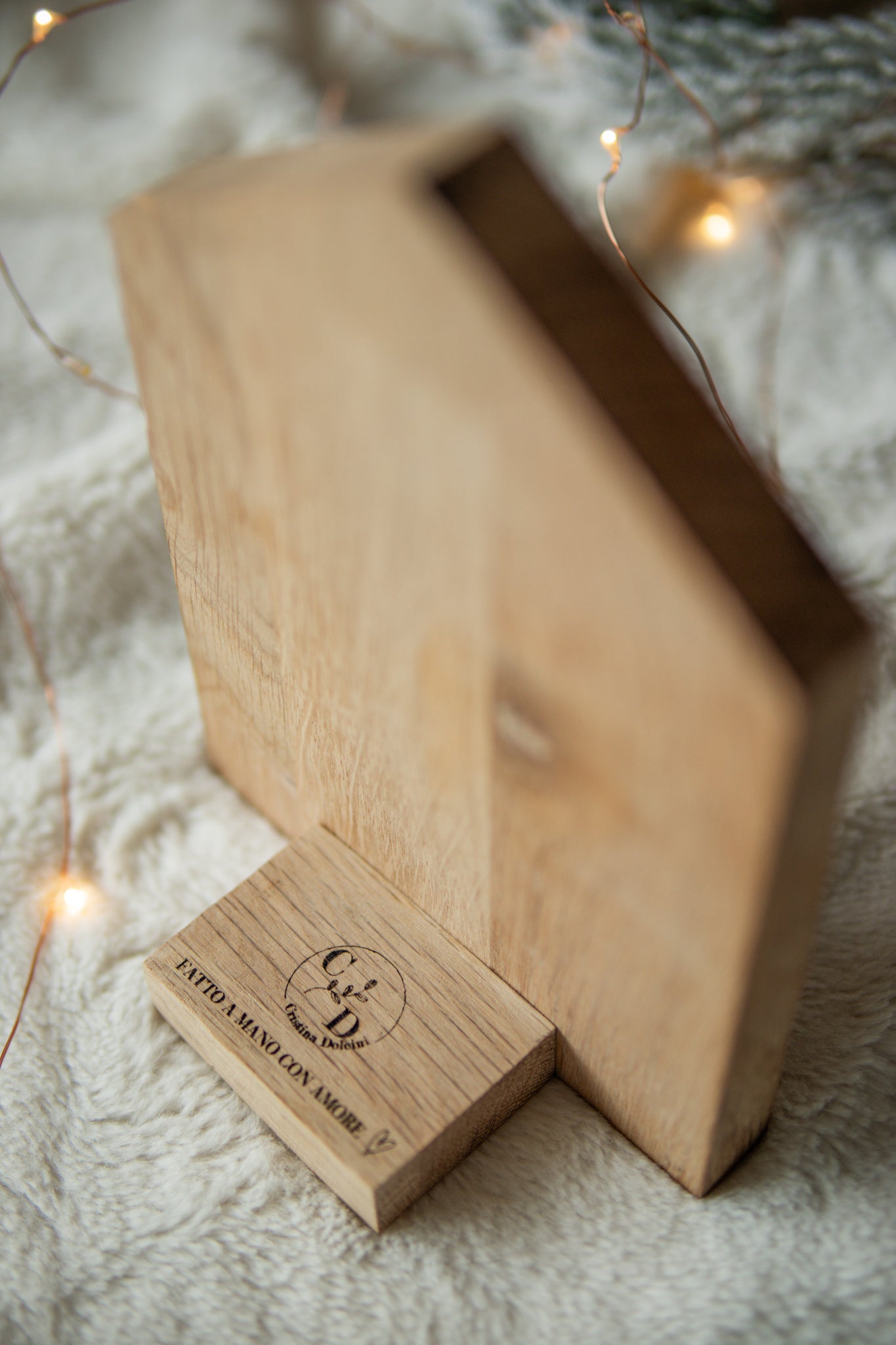Contagiorni Natale casetta in legno